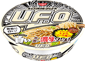 日清焼そばU.F.O.　白い濃い濃い濃厚ソース
