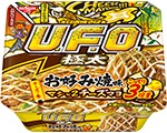 日清焼そばU.F.O.　お好み焼きマシ×２　チーズマヨ