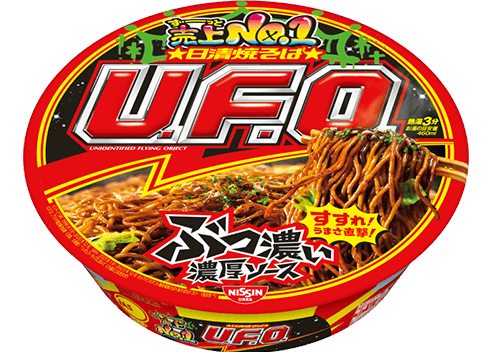 日清焼そばU.F.O. モンスター焼きそばパン