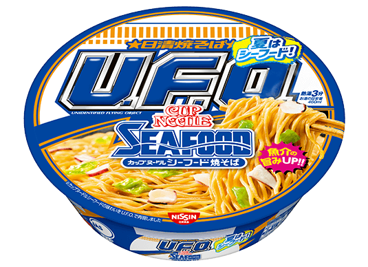 日清焼そばU.F.O. カップヌードルシーフード焼そば